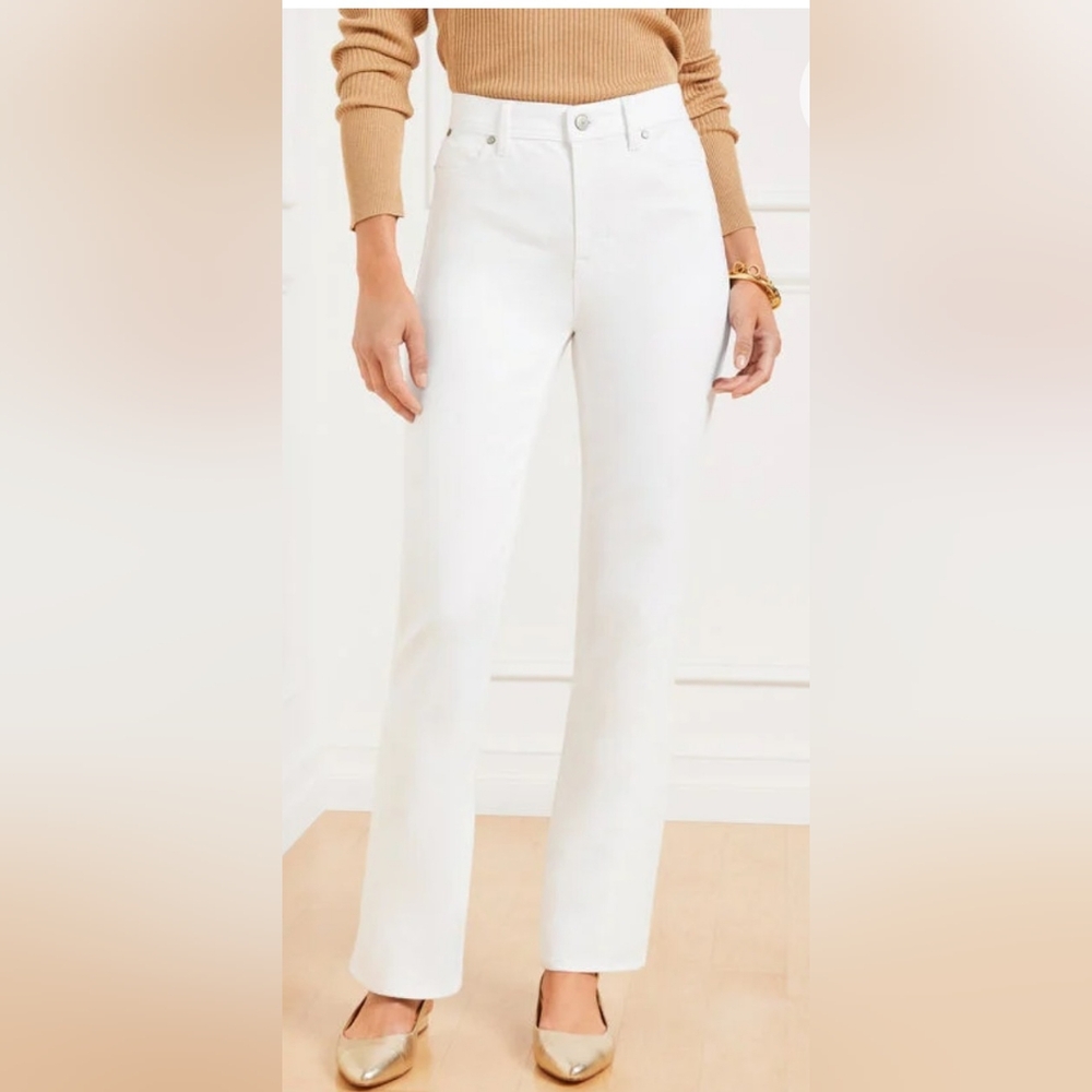 Talbots Curvy High Waist Barely Boot  Jeans